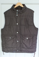 Rocha John Rocha Body Warmer Large Brown - Cargo Pockets