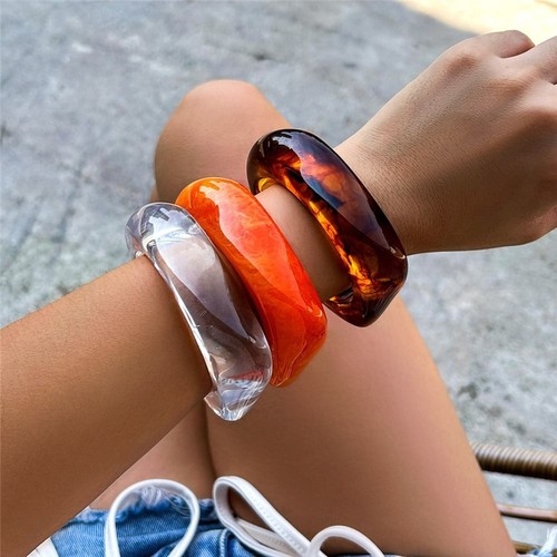 Brown boho bracelet - brown,