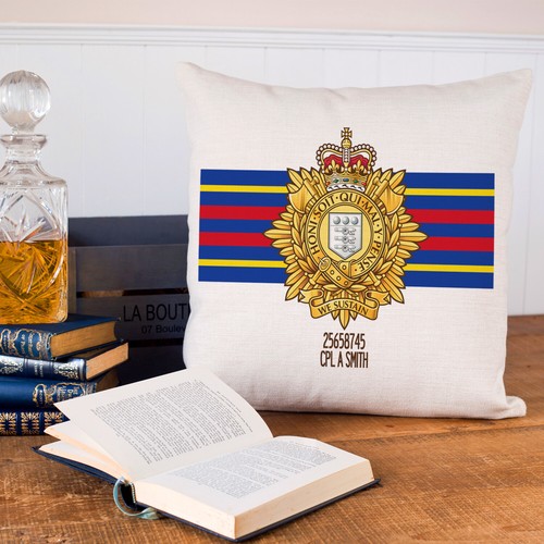 Royal logistics corps cushion - royal,