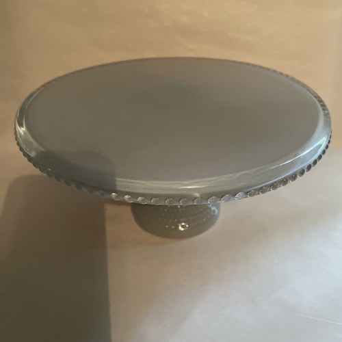 Vintage gray pressed - pressed, glass