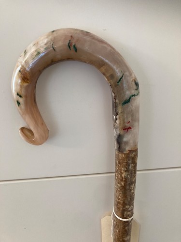 Tall herdwick rams horn crook - rams,