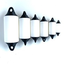 Model Boat Fittings Cylindrical Fenders  – Choice of Sizes and Colours