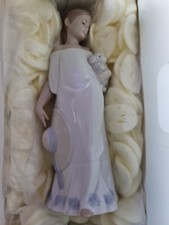 BOXED VINTAGE PORCELAIN NAO LLADRO FIGURINE 2001433 TOGETHER IN THE COUNTYSIDE