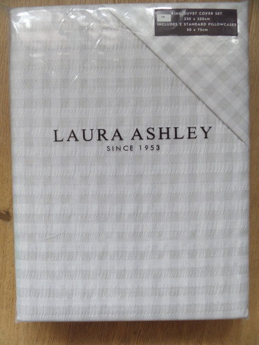 Laura ashley natural gingham - laura,