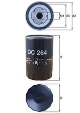 Oil Filter MAHLE Fits VW AUDI