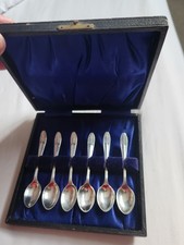 Cased set solid sterling - set,