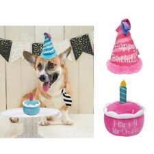 Dog Birthday Cake Toy Washable Plush Cake Dog Toy Boy Girl Dog Birthday Gift Toy