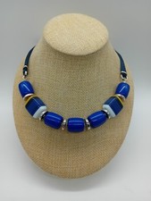 Laura Ashley Blue Beaded