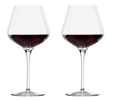 640ml large burgundy red - 2x,