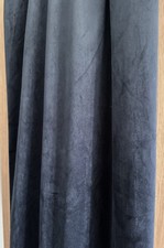 Dunelm Navy Blue Velvet Fully