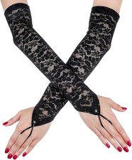 Women Gloves Elbow Length Long