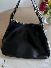 Studio POLLINI Black Shoulder Bag.