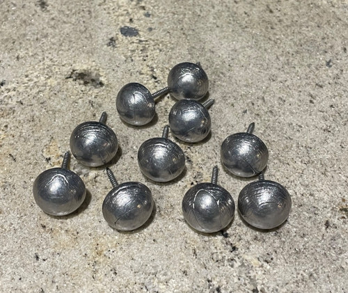 Lead dot dome fixing 25mm - lead,