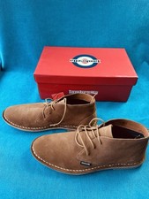 Lambretta Mens Tan Classic Suede Desert Lace Up Ankle Boots10/44 NEW BOXED