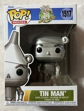 TIN MAN THE WIZARD OF OZ FUNKO POP 1517VAULTED VG CONDITION WITH POP PROTECTOR