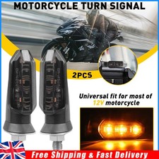 2x Smoke Motorcycle Mini LED