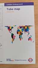 2006 Sep 'Global' Yinka Shonibare London Underground Tube Map Mint Condition
