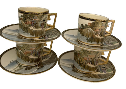 Set antique japanese - 4,