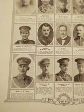 Sk232 Ephemera 1915 WW1 Small Picture j E Ruck Gloucestershire  Regt