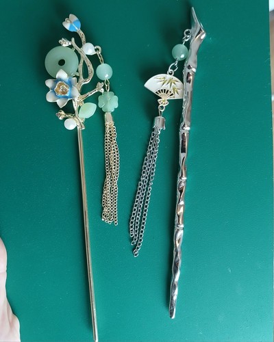 Kanzashi hair pin - kanzashi,