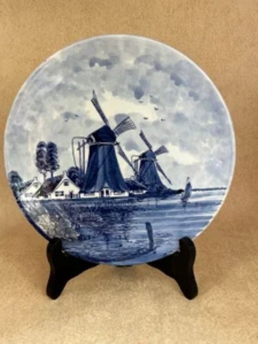 Vintage delft earthenware - earthenware, hand