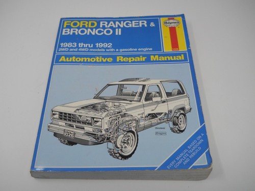 Haynes repair manual - manual:, ford