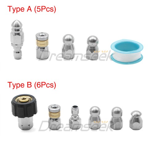 Sewer jetter nozzle drain - sewer,