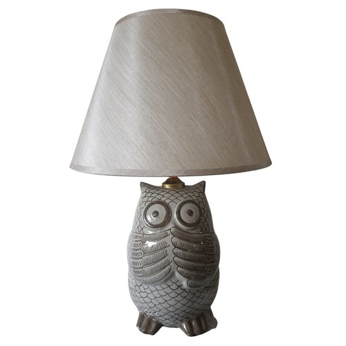 Chinese owl shaped table lamp - table,