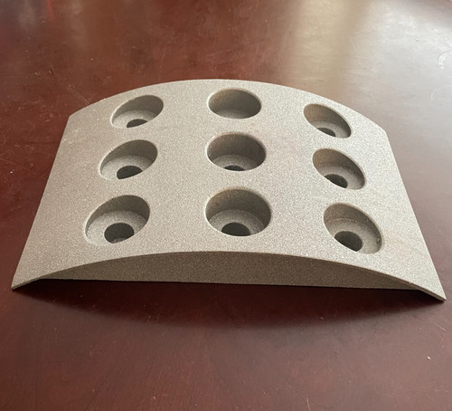 Candlestick holder metal - candlestick, arch