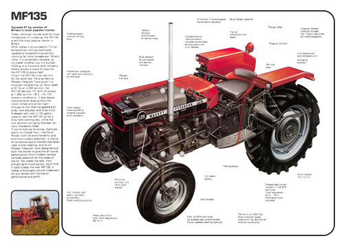 Vintage massey ferguson - massey,