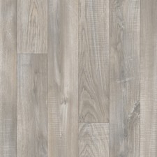 Vinyl Flooring Remnant 1.50m x 3m Grey Brown Wood Plank Non Slip FREE DELIVERY 