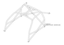 Toyota MR2 Mk2 89-99 T45 Seamless Tube Roll Cage Kit Race Track Day Only TGR