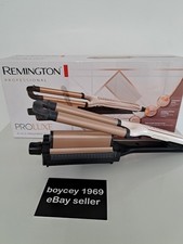 Remington Proluxe 4-in-1 Hair Waver Deep Barrel Curler CI91AW , READ DESCRIPTION