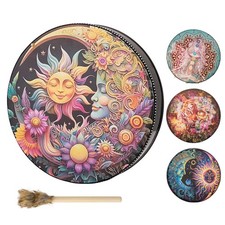 Shamanic hand drum handmade - hand,