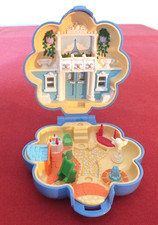 VINTAGE POLLY POCKET FIFI'S PARISIAN APARTMENT COMPACT PLAYSET ONLY - 1990