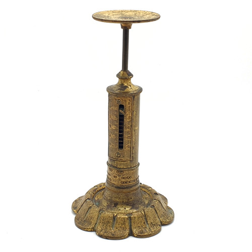 Victorian brass letter postal - victorian,