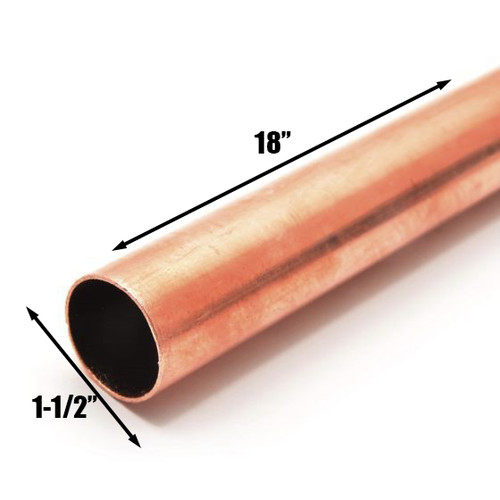 Type copper pipe - 1-1/2",