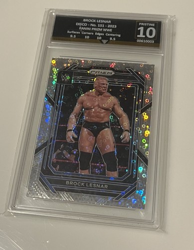 2023 panini prizm wwe brock - panini,