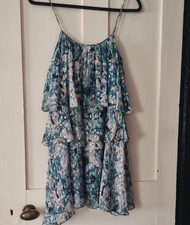 Womens Zara Ruffle Mini Dress/