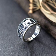 925 Sterling Silver Retro