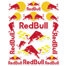 25x30cm Reflective Red Bull