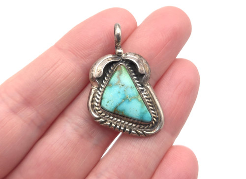 Vintage navajo sterling silver - navajo,