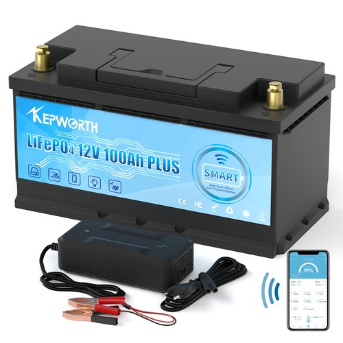 Bluetooth lifepo4 12v 100ah - bluetooth,