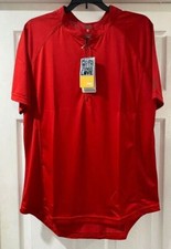 mens red performance T shirt