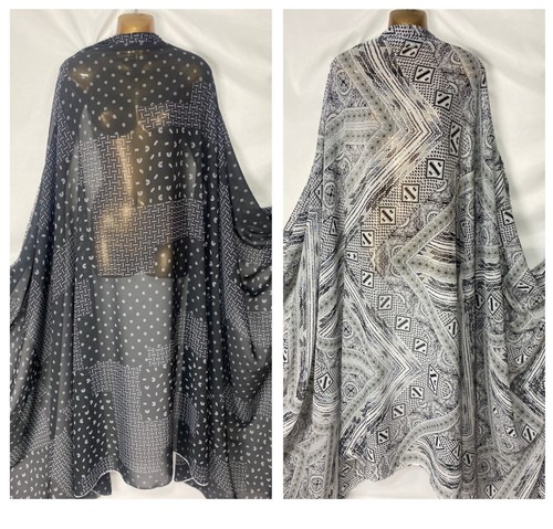 Smooth chiffon black - smooth,