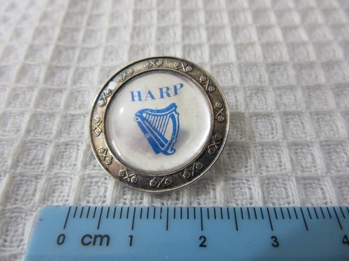 Irish harp rare - harp, badge