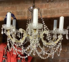 Marie Therese 30W 6-Light Dual Mount Chandelier - bass 