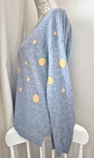 Woolovers Mustard Dot Merino