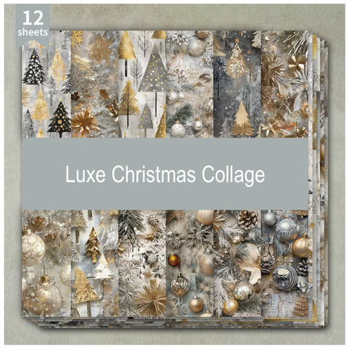 Luxe christmas collage craft - christmas,