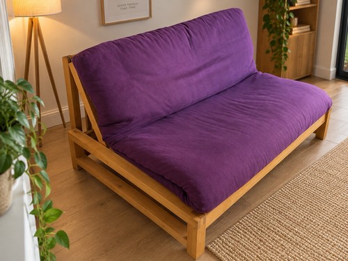 Futon seat solid - 3, wood
